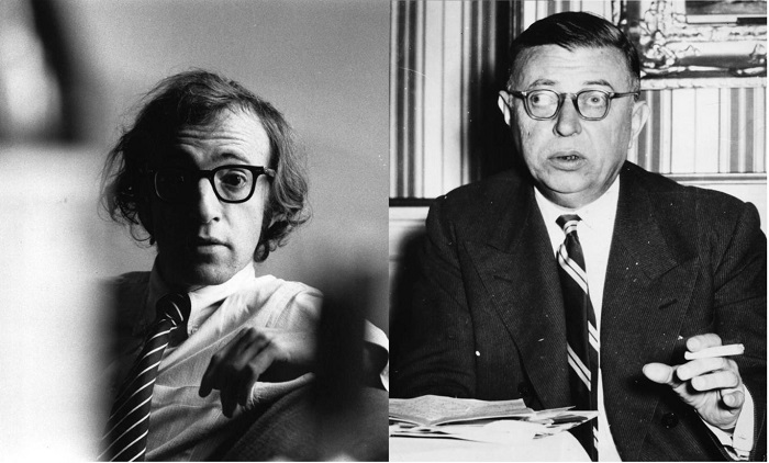 Woody Allen says Jean-Paul Sartre wanted money in order to meet him